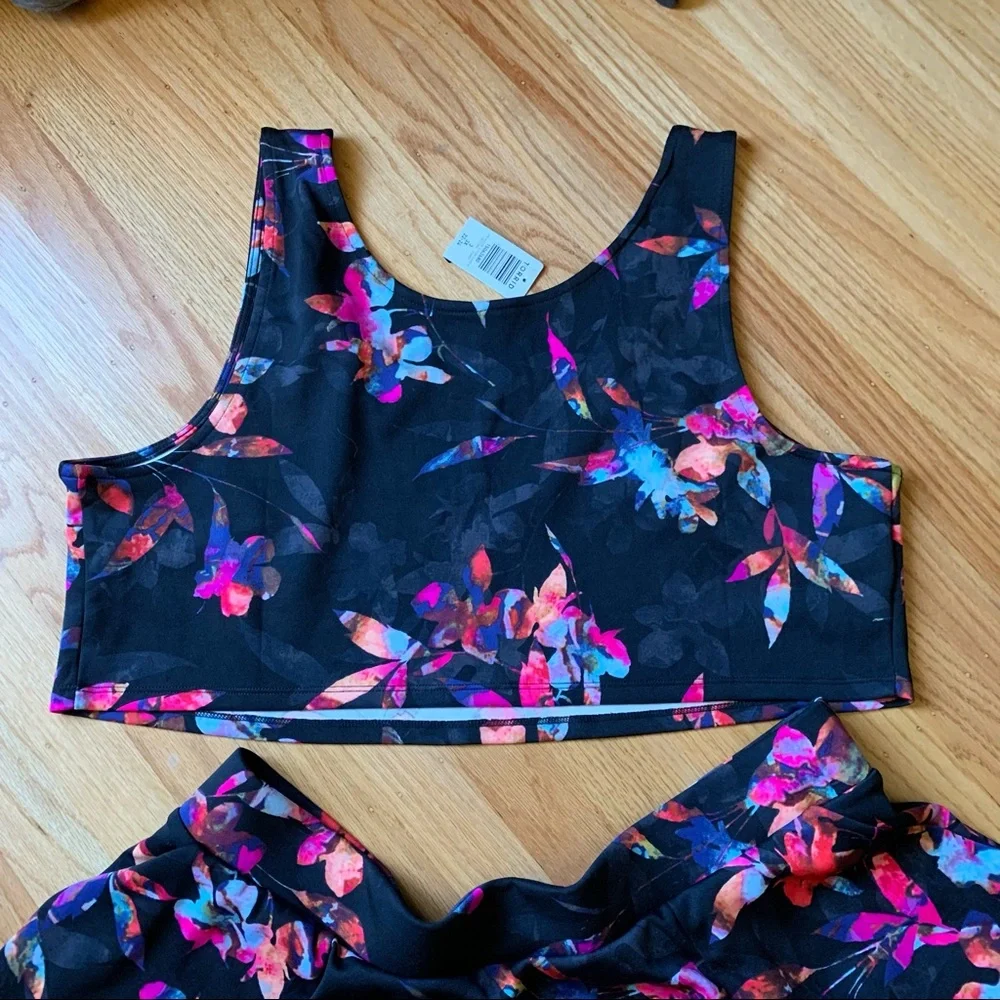 Torrid black floral scuba skater set - Picture 10 of 13